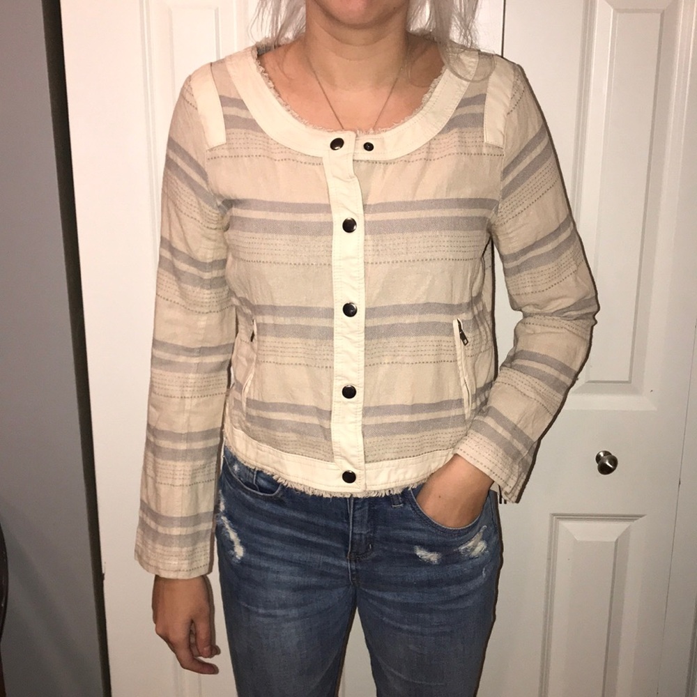 Striped Dress Jacket